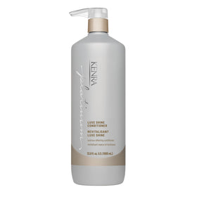 Kenra Platinum conditioner front label showing product and brand benefit