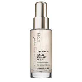 Kenra bottle front view showing sleek packaging and brand benefit