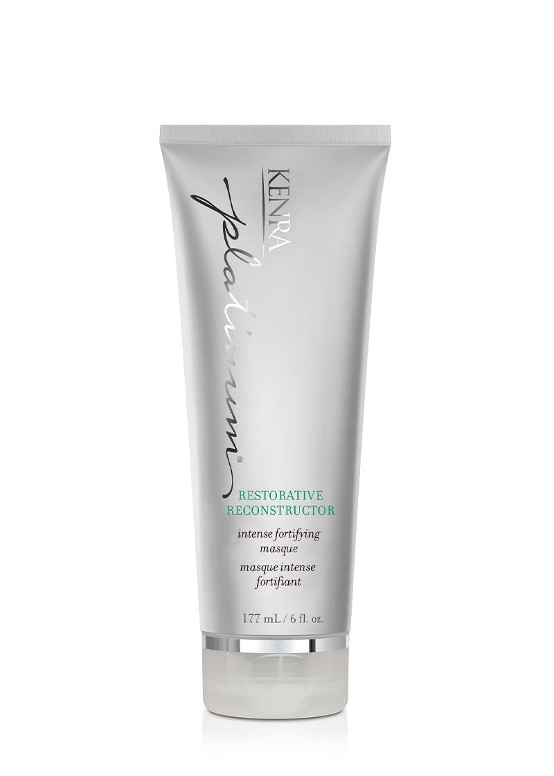 Kenra Platinum front packaging showing bottle and label benefits