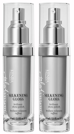 Kenra bottle front packaging shows branding and lightweight polish benefit