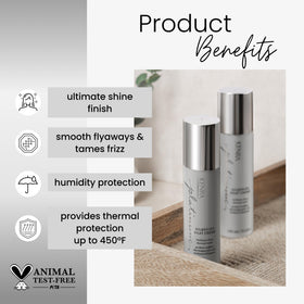 Kenra Platinum texture close-up highlighting smooth crème consistency for easy application