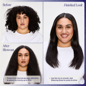 Kenra lotion texture dispensed to show lightweight formula for smooth application