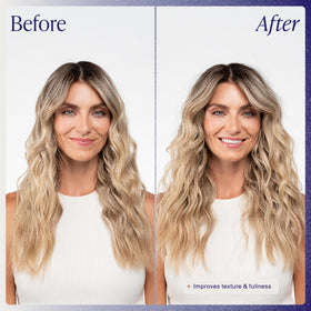 Kenra spray mist in air illustrating quick coverage and oil absorption