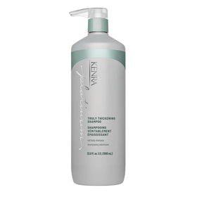 Kenra Platinum front packaging showing large 33.8oz bottle and benefit