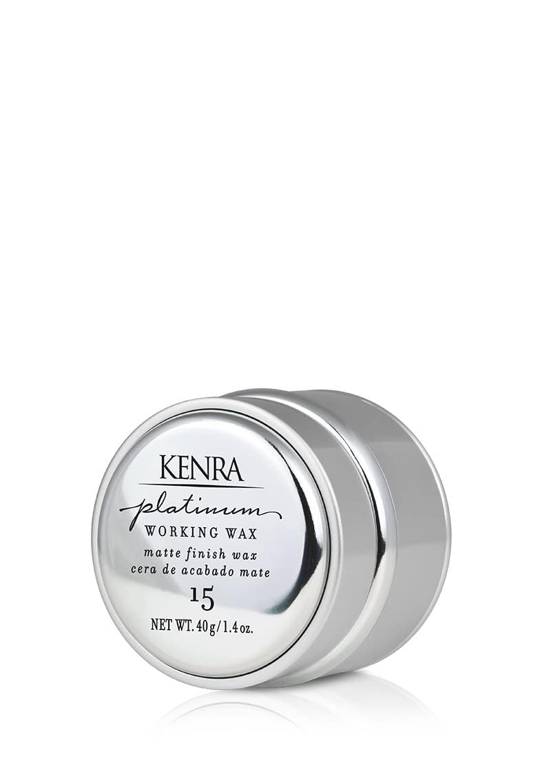 Kenra jar front view showing label and matte styling benefit