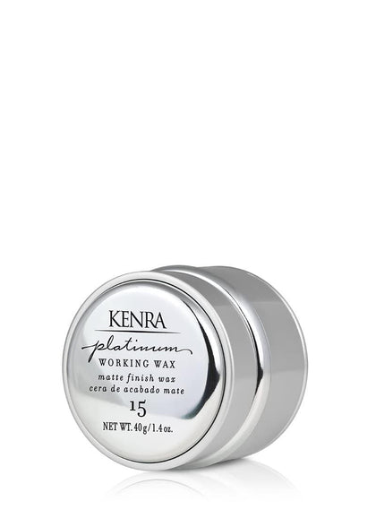 Kenra jar front view showing label and matte styling benefit
