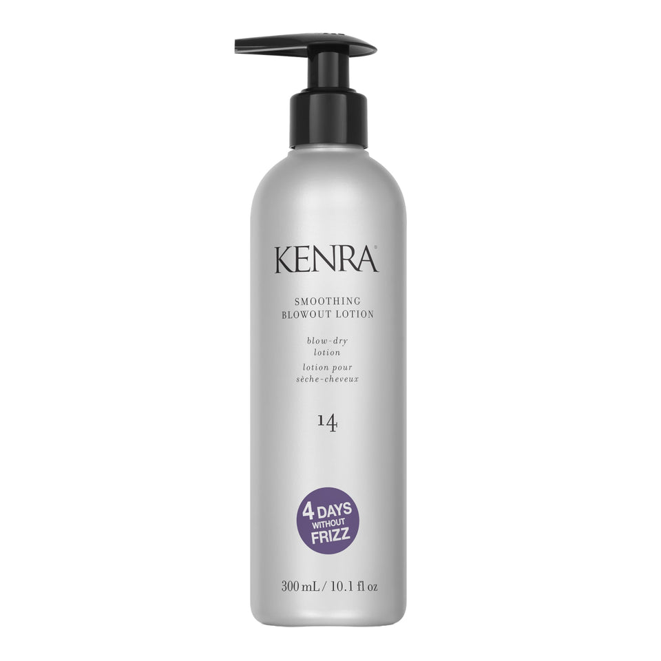Kenra front packaging showing bottle and brand for easy identification and storage