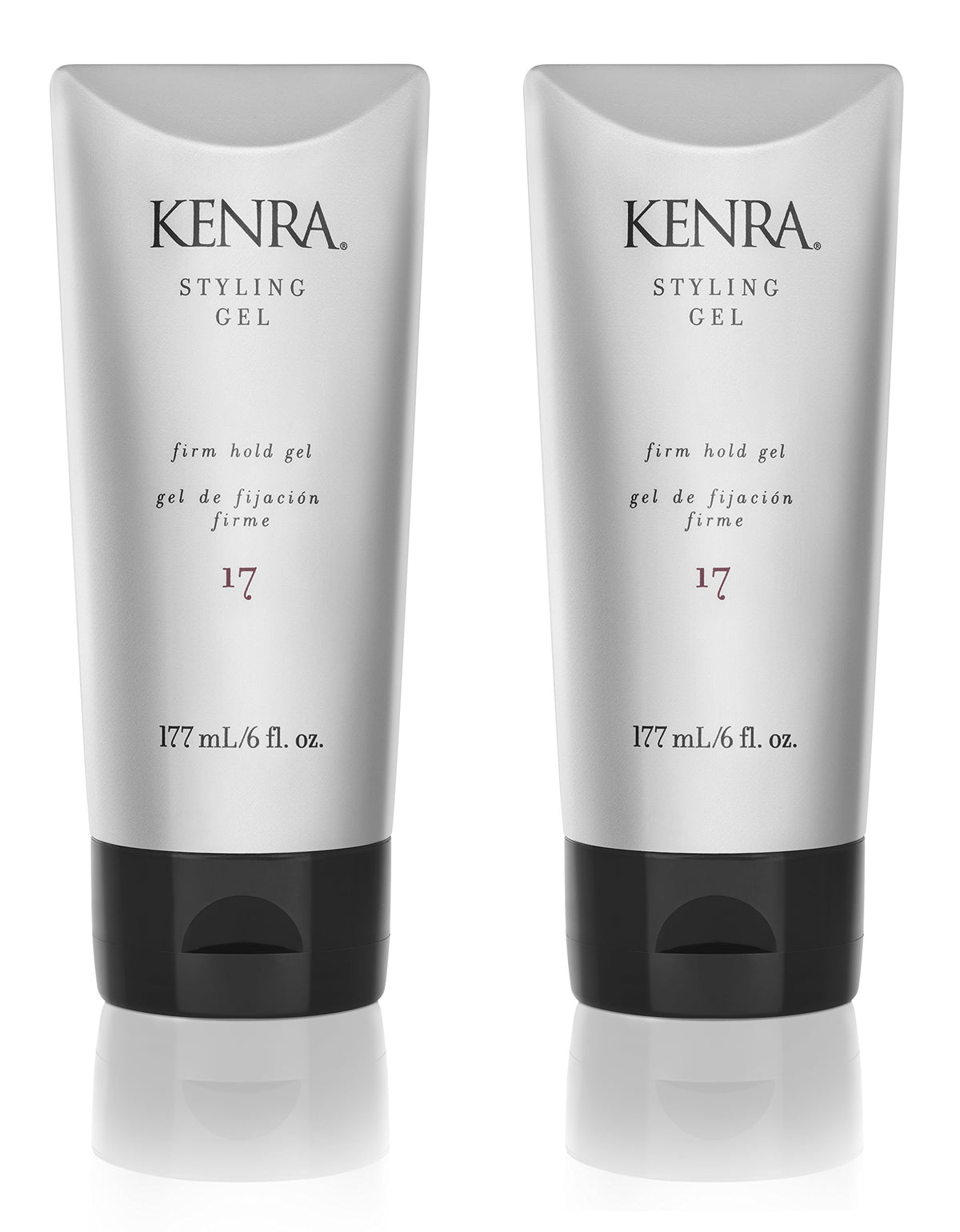 Kenra Styling Gel 17 front packaging showing label and size, clear branding benefit