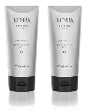 Kenra Styling Gel 17 front packaging showing label and size, clear branding benefit