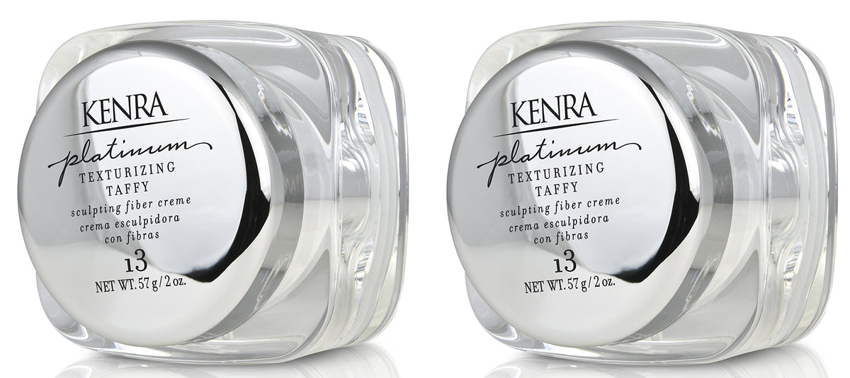 Kenra product front packaging showing two 2 oz jars for travel-friendly styling