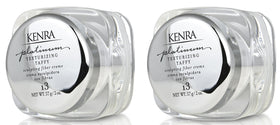 Kenra product front packaging showing two 2 oz jars for travel-friendly styling