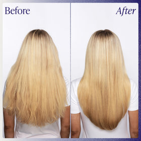 Kenra Triple Repair texture on hand from pump, shows lightweight, non-greasy finish