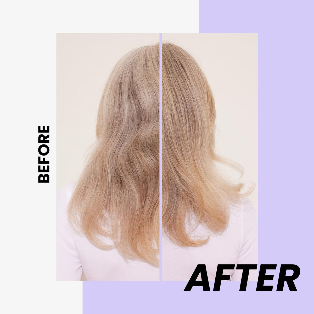 Kenra conditioner in hand being applied to hair demonstrating easy use