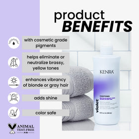 Kenra creamy texture close-up illustrating rich conditioner and hydrating feel