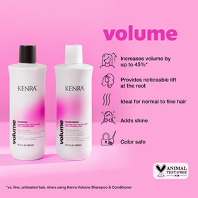 Kenra bamboo extract closeup highlighting natural ingredient for lightweight strength