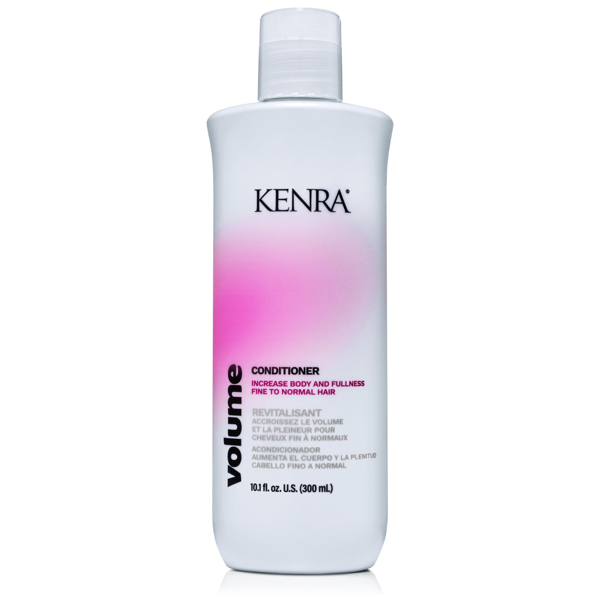 Kenra front packaging showing bottle and benefits for easy identification