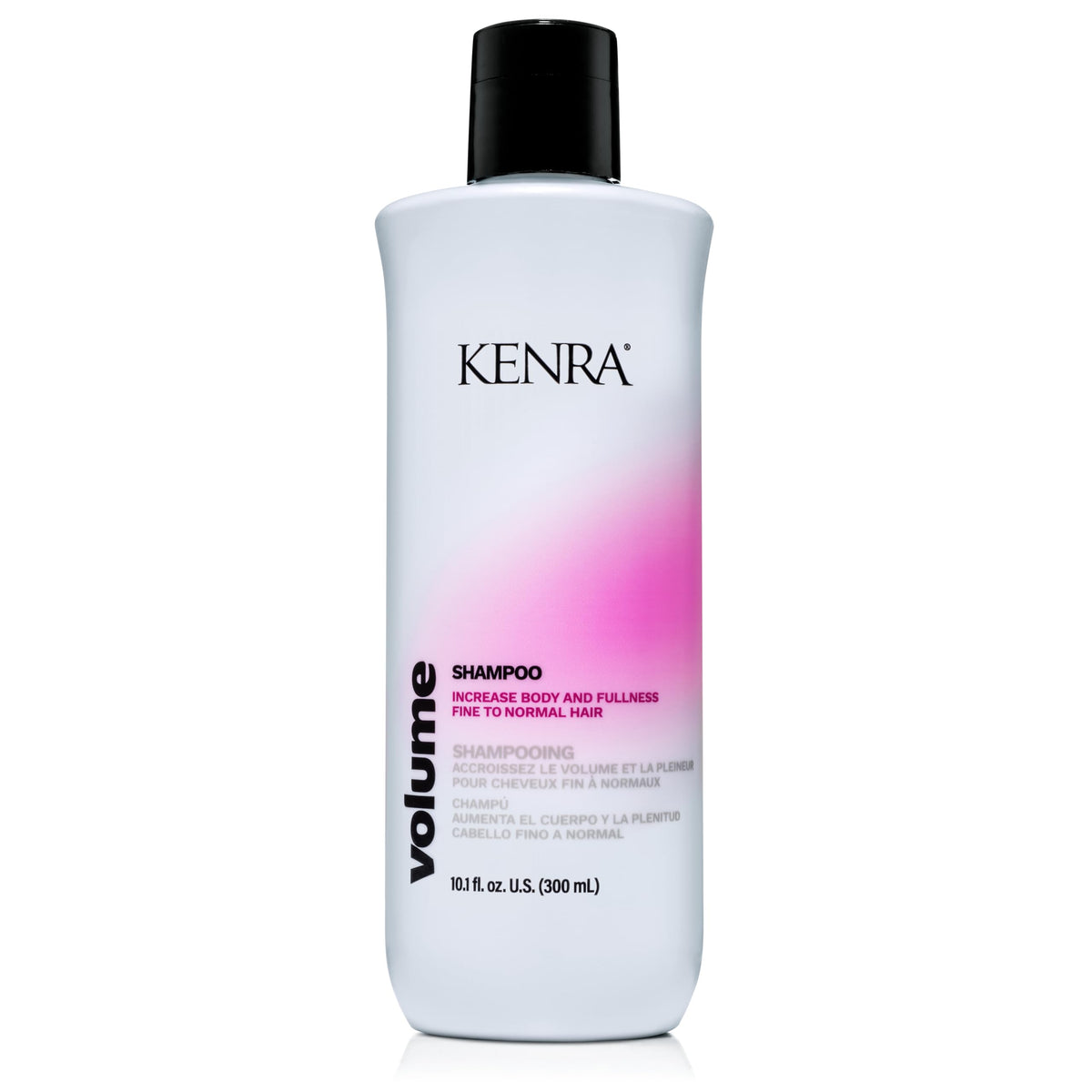 Kenra volume shampoo front bottle shows full branding and product benefit