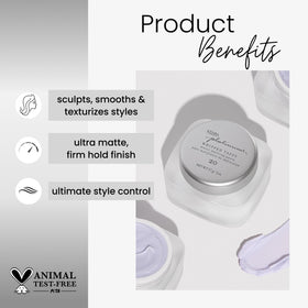 Kenra close-up of whipped taffy texture highlighting airy soufflé feel and lightweight hold