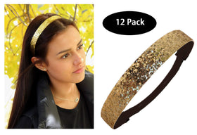 Kenz Laurenz headband next to ruler showing size and 3/4 inch width
