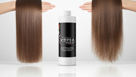 KERA FRUIT ingredient label closeup revealing key moisturizing components and clarity