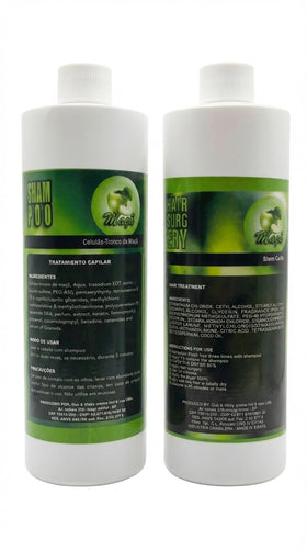 KERA FRUIT shampoo bottle label close-up highlighting ingredient list