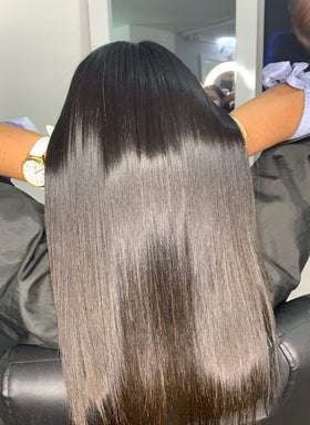 KERA FRUIT shampoo and conditioner set showcasing complementary system benefits