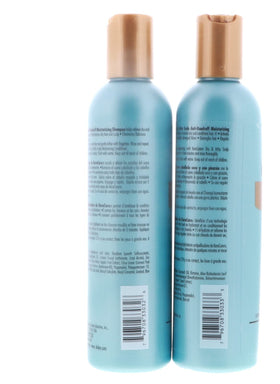 KeraCare set on bathroom shelf suggesting scalp-soothing routine