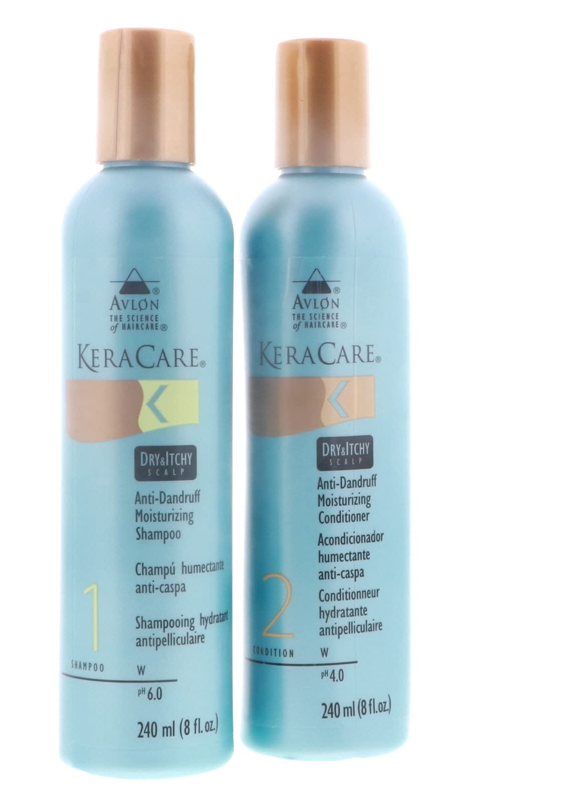 KeraCare shampoo texture close-up demonstrating hydrating formula