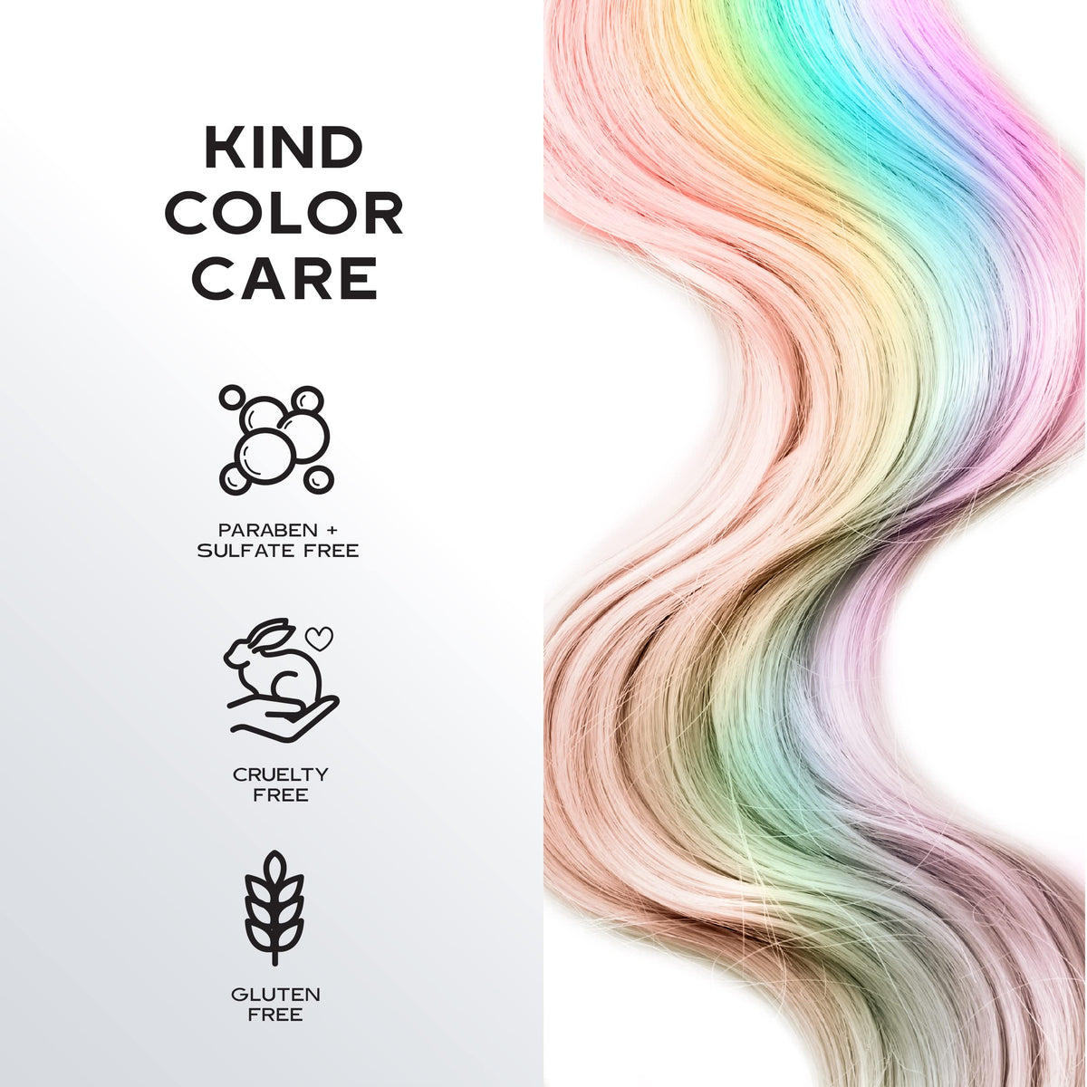 KERACOLOR being applied to wet hair to fade color while conditioning