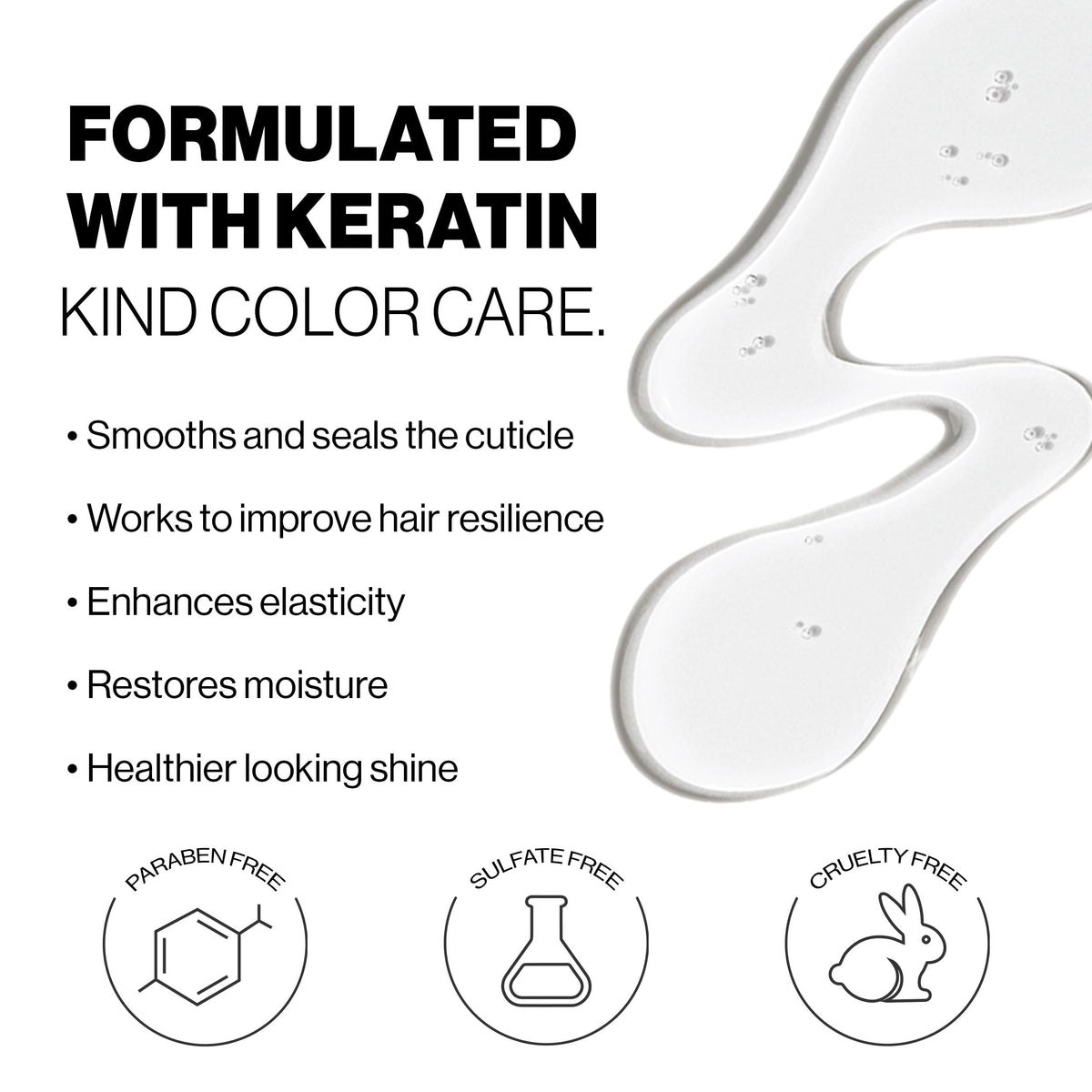 KERACOLOR clenditioner styled in bathroom for everyday hair routine
