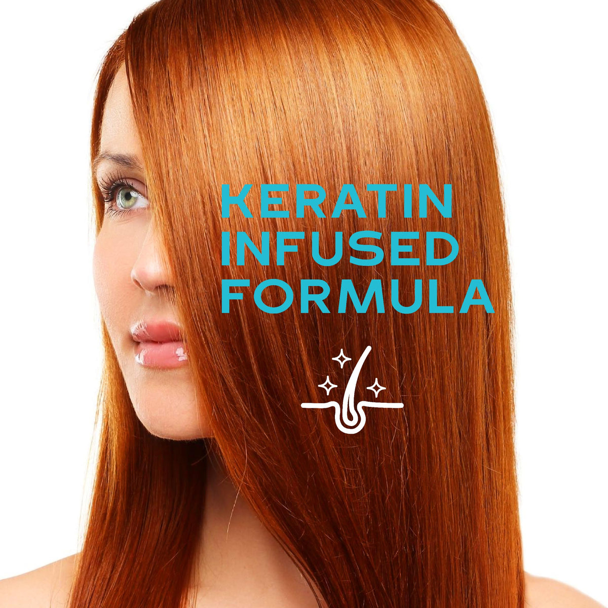 KERACOLOR spritz applied to wet hair demonstrating detangling and prep for styling
