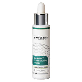 KeraFactor front packaging showing bottle and branding for clear product ID and trust