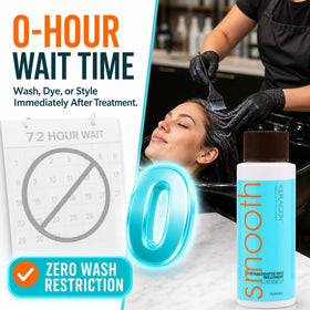 KERAGEN applied with tint brush demonstrating professional technique and faster service times