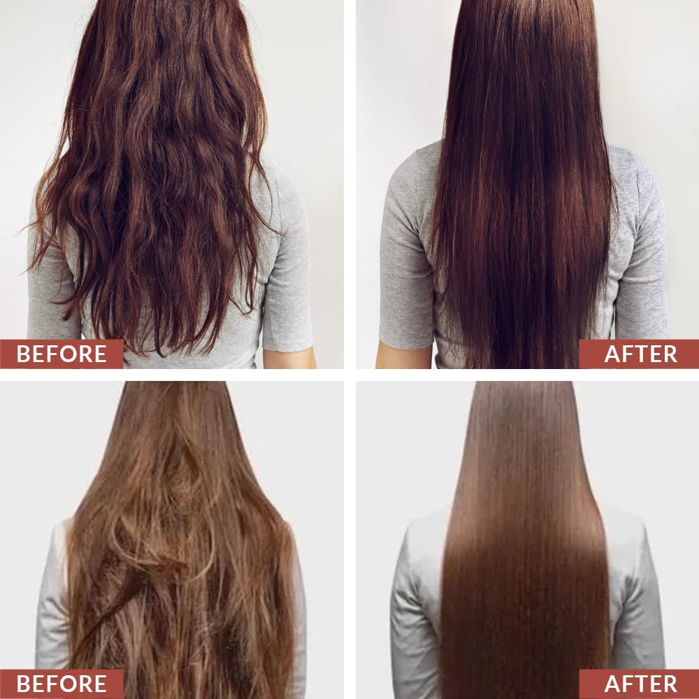 KERAGEN lifestyle image of smooth hair post-treatment demonstrating manageable, frizz-free styling