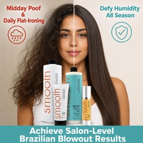 KERAGEN treatment texture poured to show creamy serum consistency for easy application