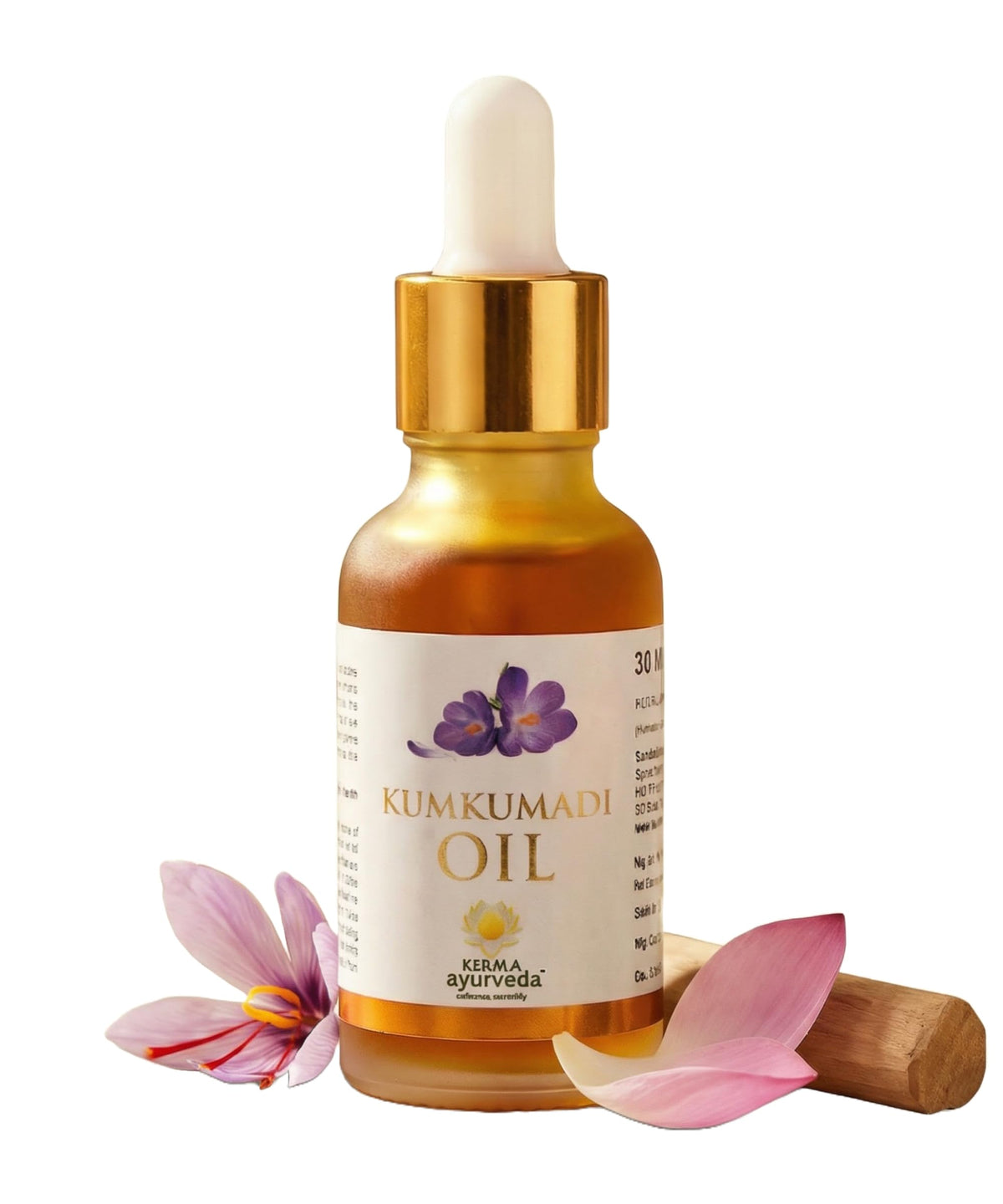 Kerala Ayurveda bottle front packaging showing product and branding benefits