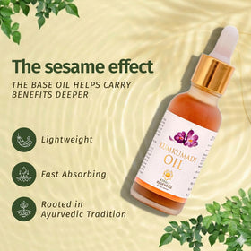 Kerala Ayurveda used with gua sha showing smooth glide and massage benefit