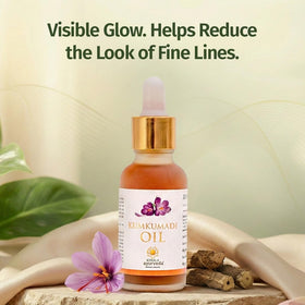Kerala Ayurveda saffron close-up highlighting natural brightening ingredient
