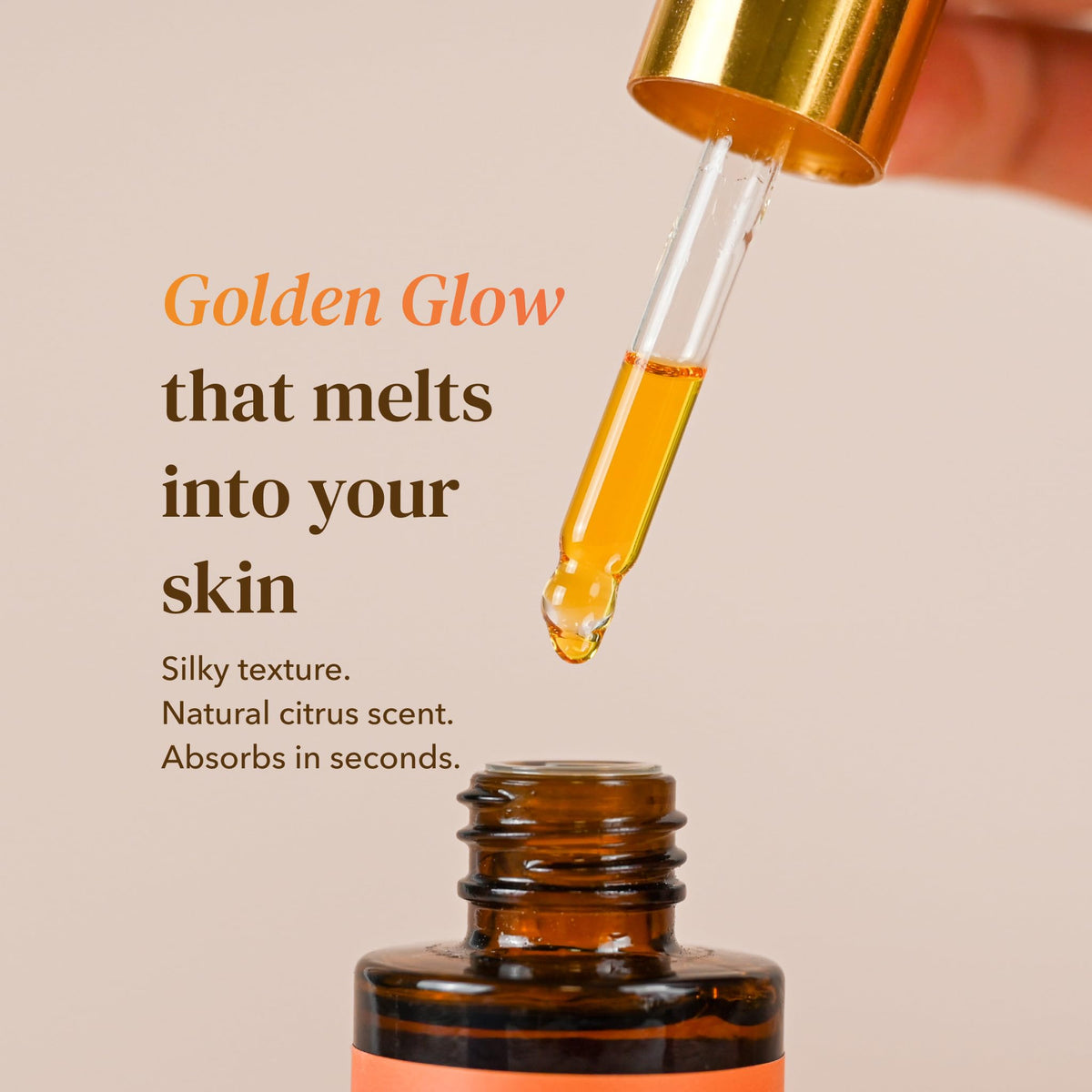 kerala botanics dropper dispensing oil for precise, non-greasy application