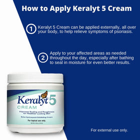 Keralyt 5 used after shower demonstrating hydration-sealing benefit