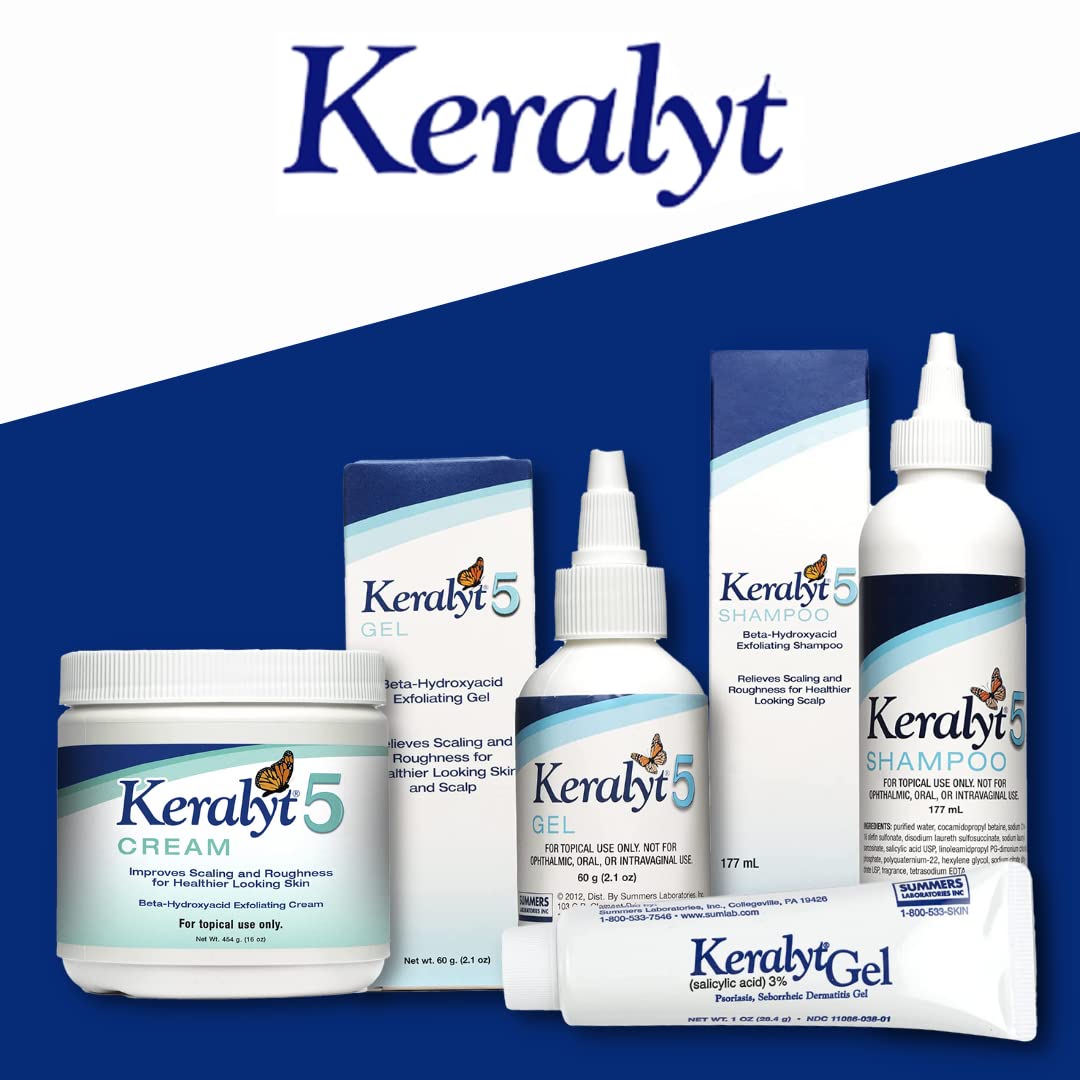 Keralyt 5 tube beside hand showing size and easy-use benefit