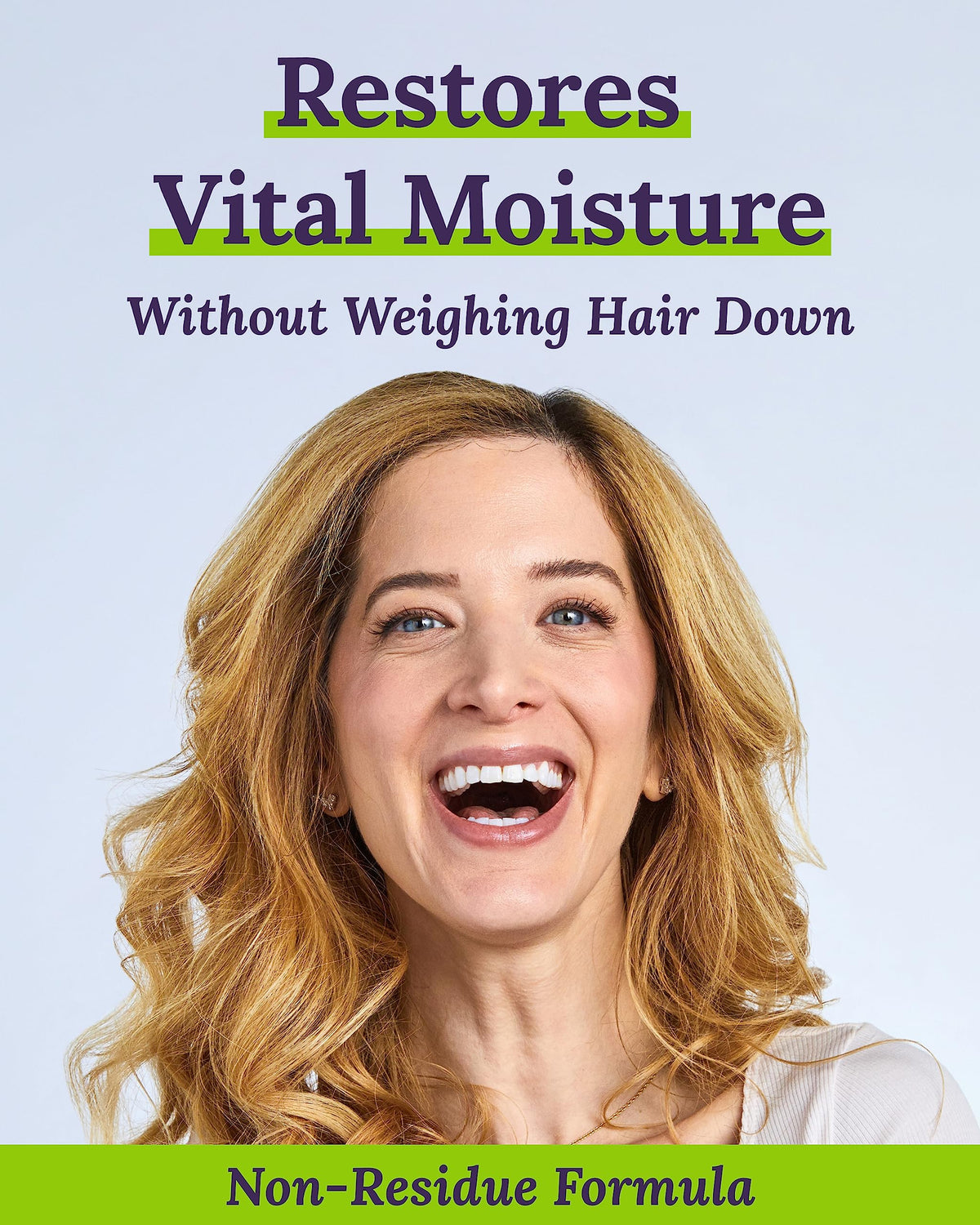 Keranique lather on hair demonstrating gentle foam and effective buildup removal