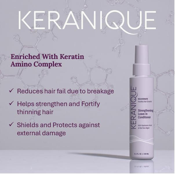 Keranique nozzle close-up demonstrating fine mist for even application and coverage