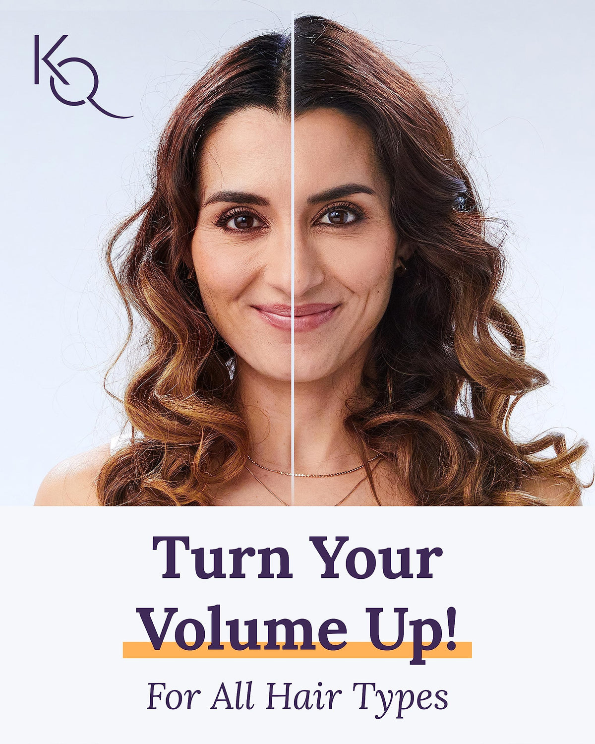 Keranique shampoo bottle closeup highlighting cleansing formula and lift