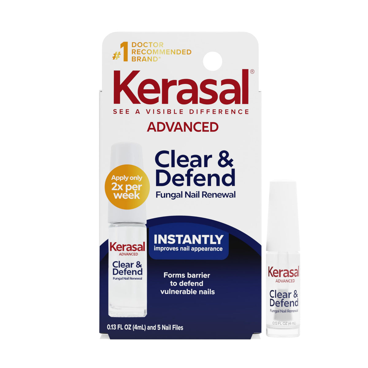 Kerasal front packaging showing compact repair treatment and benefits