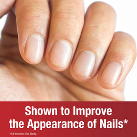 Kerasal serum drop on fingertip showing smooth texture and absorption