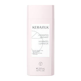 Kerasilk bottle front view showing label and 200ml size benefit