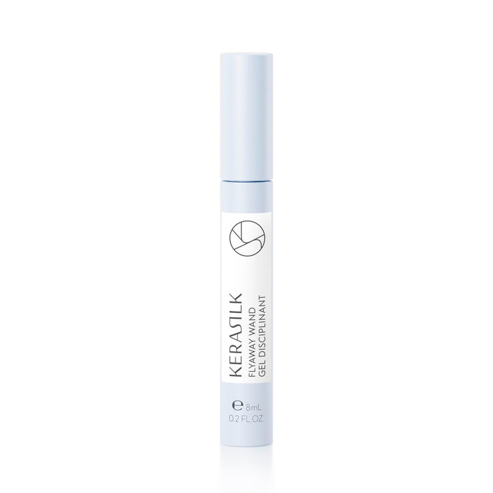 Kerasilk Flyaway Wand front packaging showing compact travel-friendly bottle and benefits