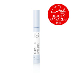 Kerasilk gel texture detail illustrating lightweight, non-greasy formula that smooths