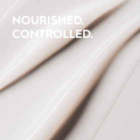 Kerasilk biomimetic silk and shea oil ingredients visual showing repairing benefit